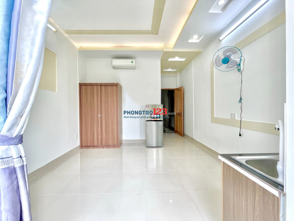 phòng ban công thoáng mát 40m2 Lê Văn Thọ, p9, Gò Vấp