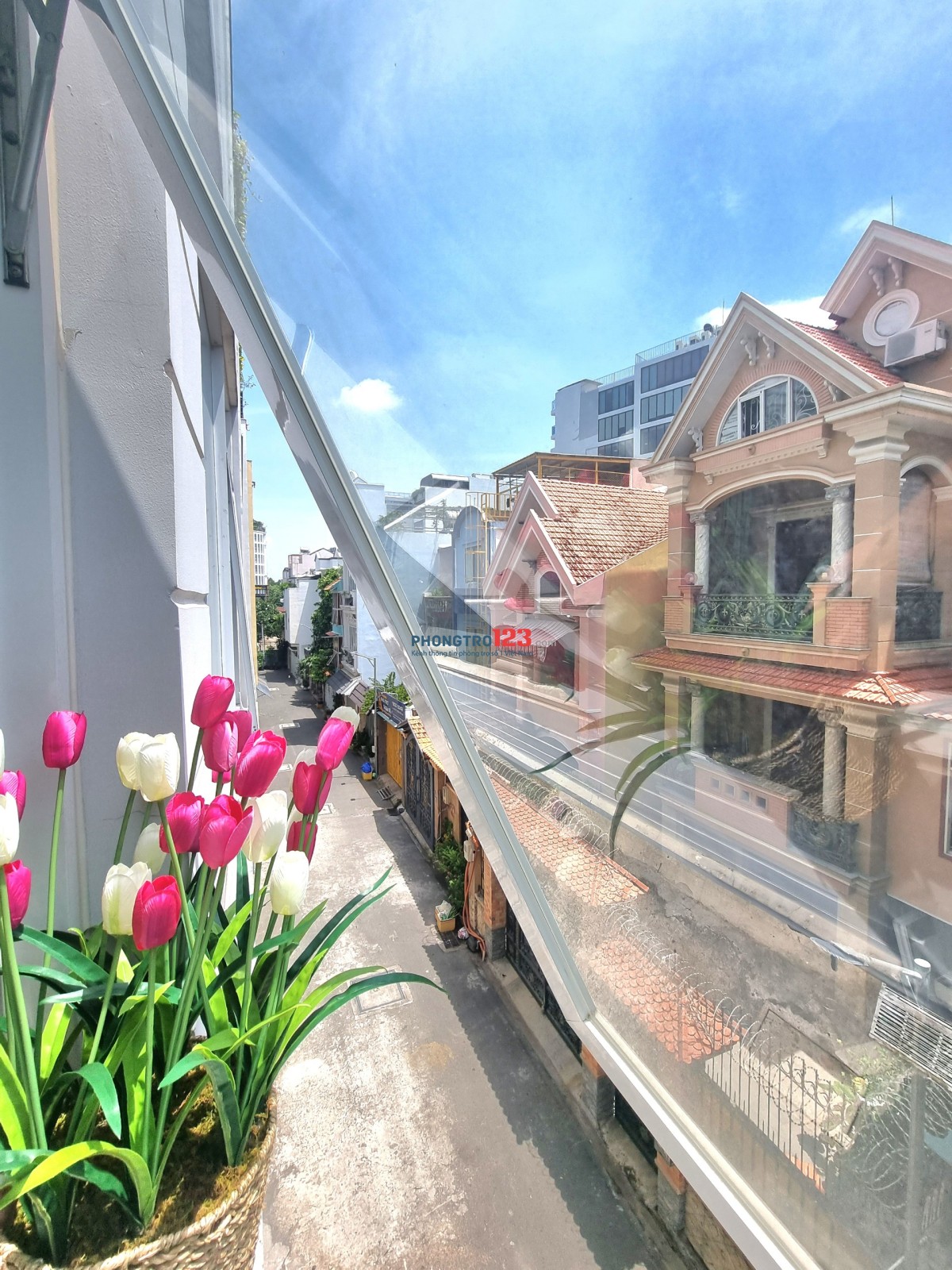 Căn hộ studio ban công thang máy quận tân bình gần ga t3 sân bay tân sơn nhất etown