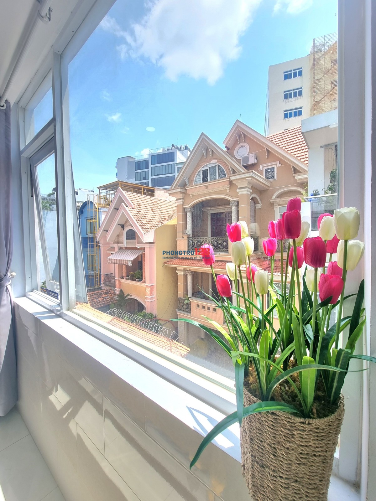 Căn hộ studio ban công thang máy quận tân bình gần ga t3 sân bay tân sơn nhất etown