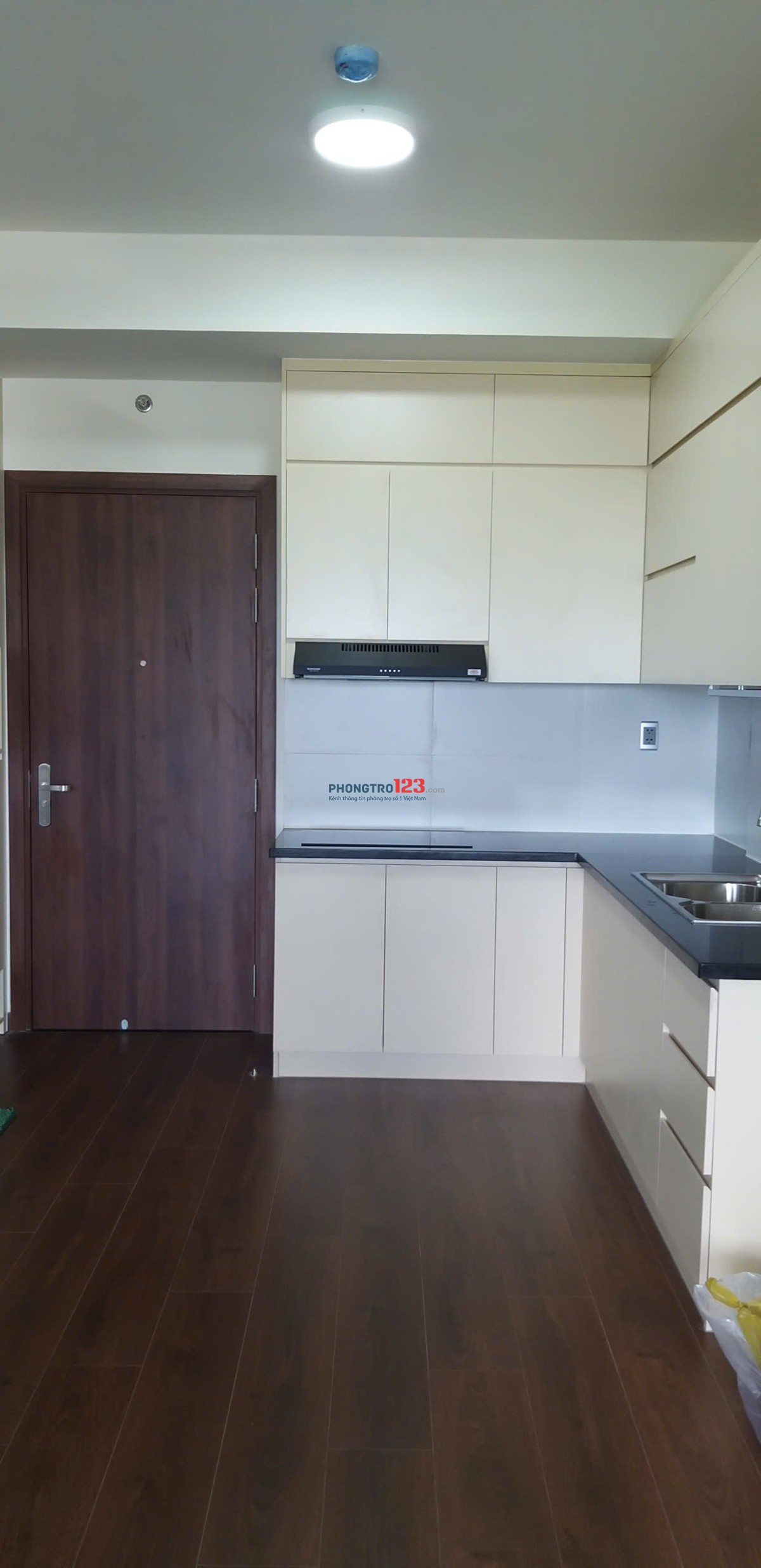 Cho thuê căn hộ ehome Southgate 1PN tầng cao nhất, có thể thiết kế thêm phòng ngủ nhỏ - view trường