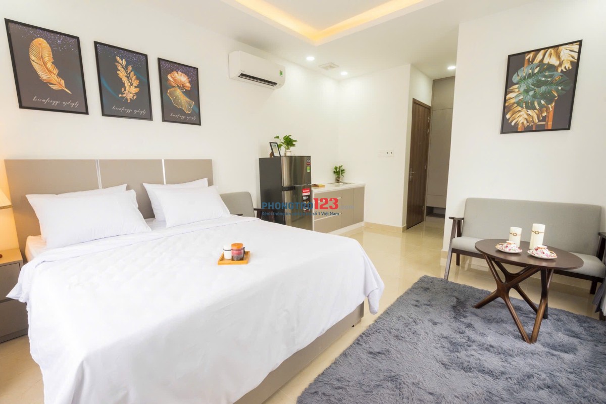 Studio Ban Công Full Nội Thất – Ngay trung tâm quận 7 gần lotte cầu kênh tẻ và các trường ĐH RMIT