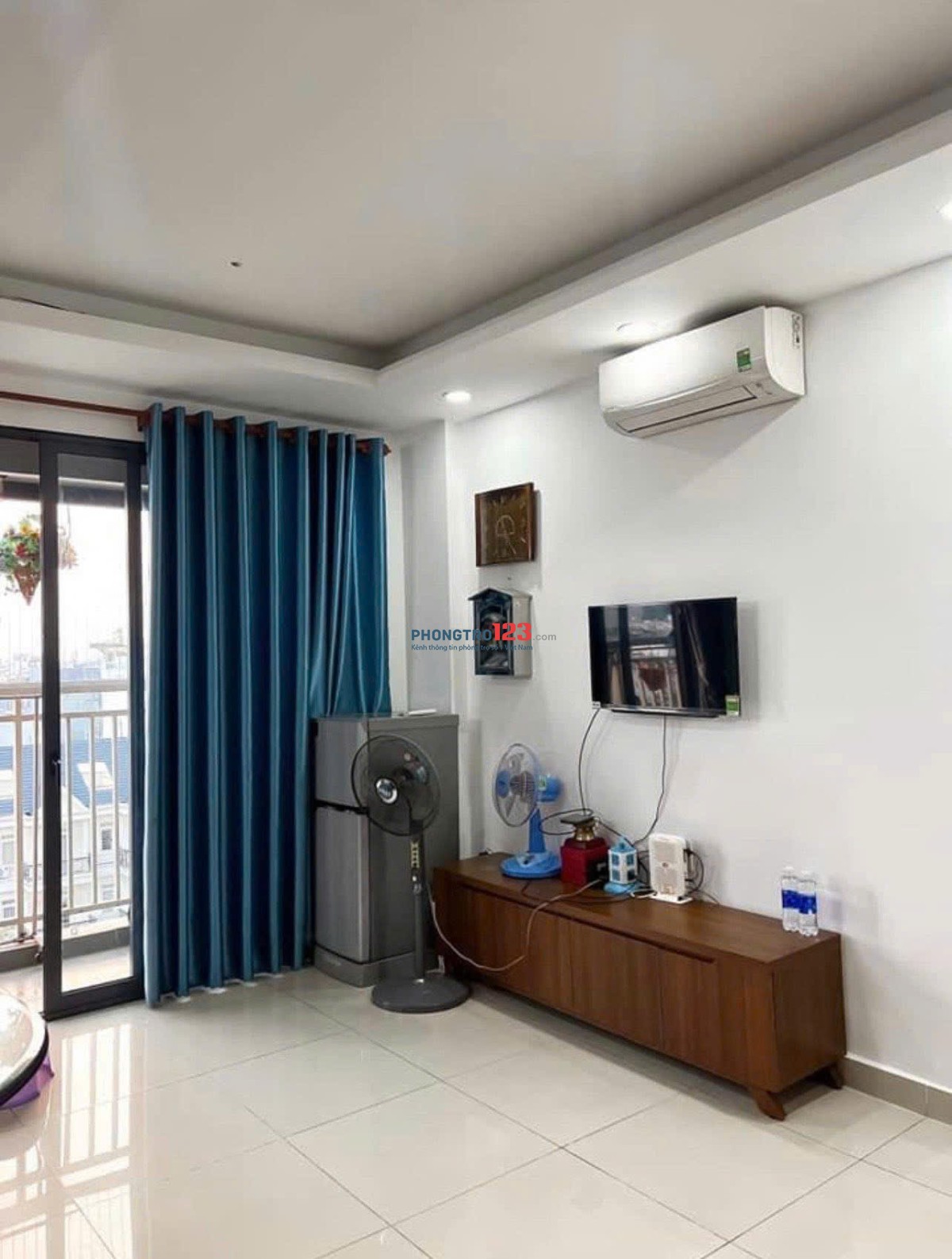 Chỉ 11tr5/th, Hoàng Hoa Thám, TB, C/c Carillon 3, 70m2, Căn Góc, 2PN.