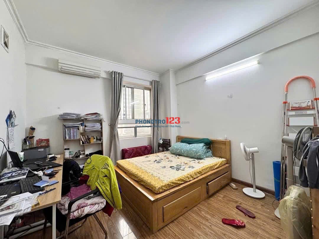 Chung cư Võ Thị Sáu, Q3, 97m2, 2PN, 2WC, Nội thất mới, 12tr/th.