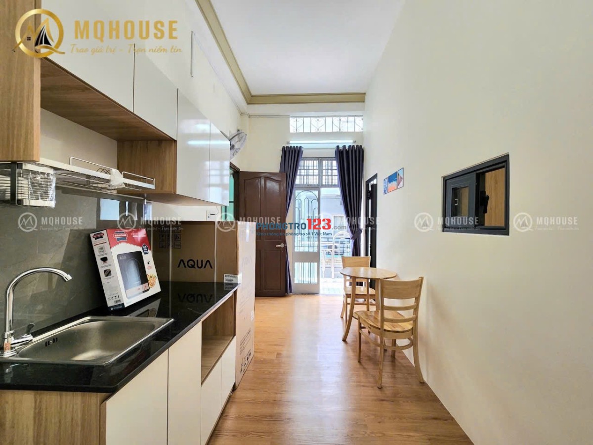 CHO THUÊ CĂN 1 PHÒNG NGỦ – BAN CÔNG RIÊNG – FULL NỘI THẤT – THIẾT KẾ HIỆN ĐẠI