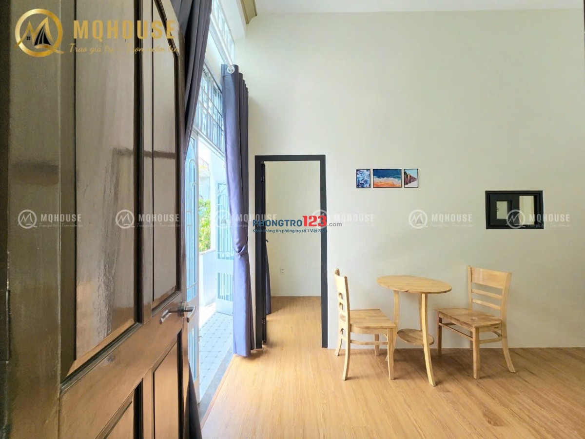 CHO THUÊ CĂN 1 PHÒNG NGỦ – BAN CÔNG RIÊNG – FULL NỘI THẤT – THIẾT KẾ HIỆN ĐẠI