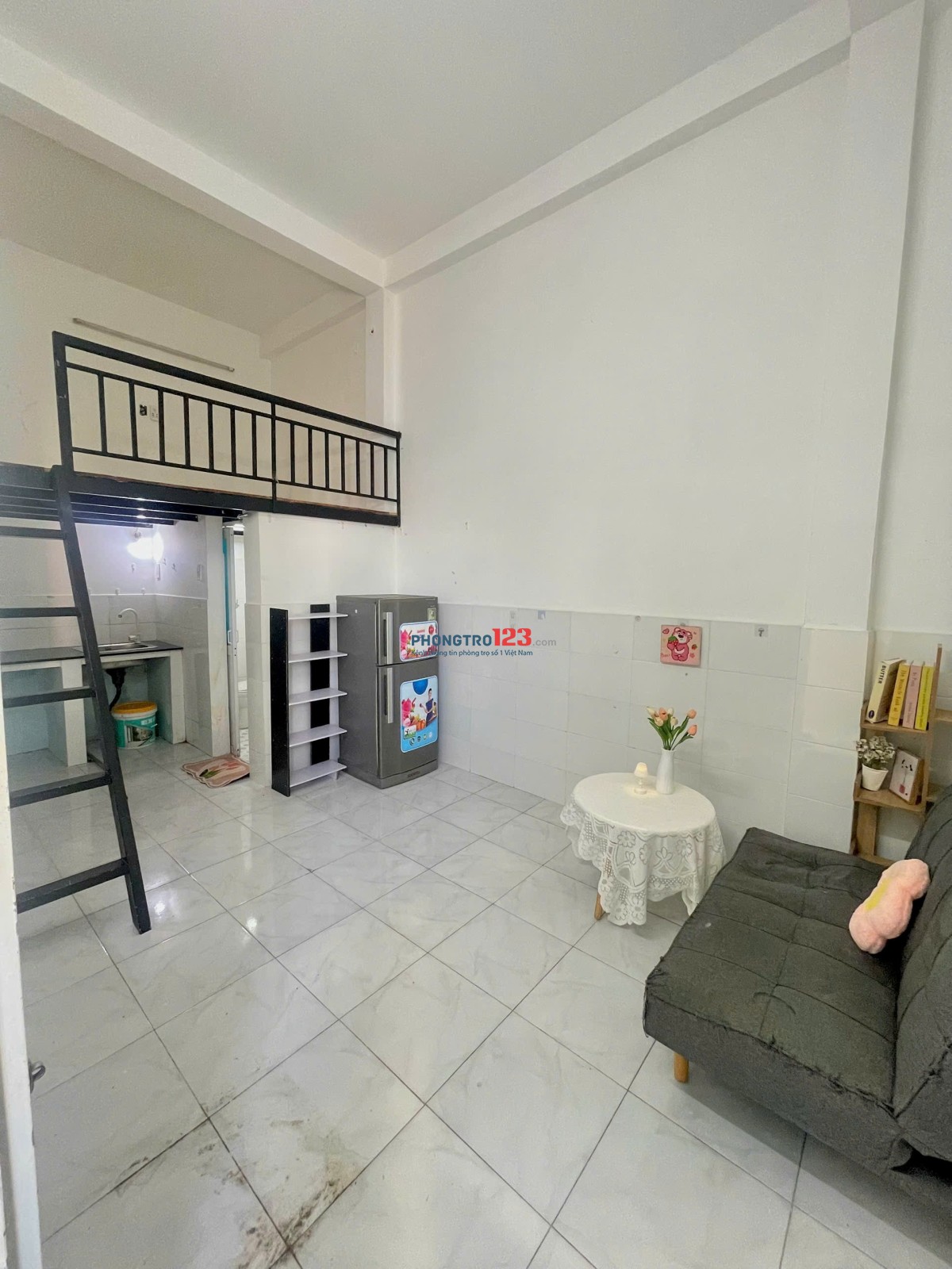 Phòng Trọ Có Gác gần Mũi Tàu Trường Chinh - Giá Sinh Viên