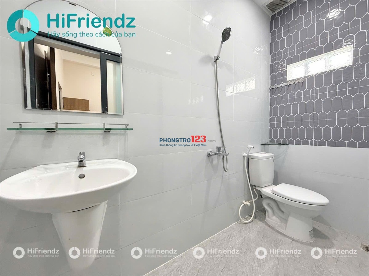 PHÒNG TRỌ 1 NGƯỜI FULL NỘI THẤT NGAY CÔNG VIÊN LÀNG HOA, LÊ VĂN THỌ - CÓ THANG MÁY