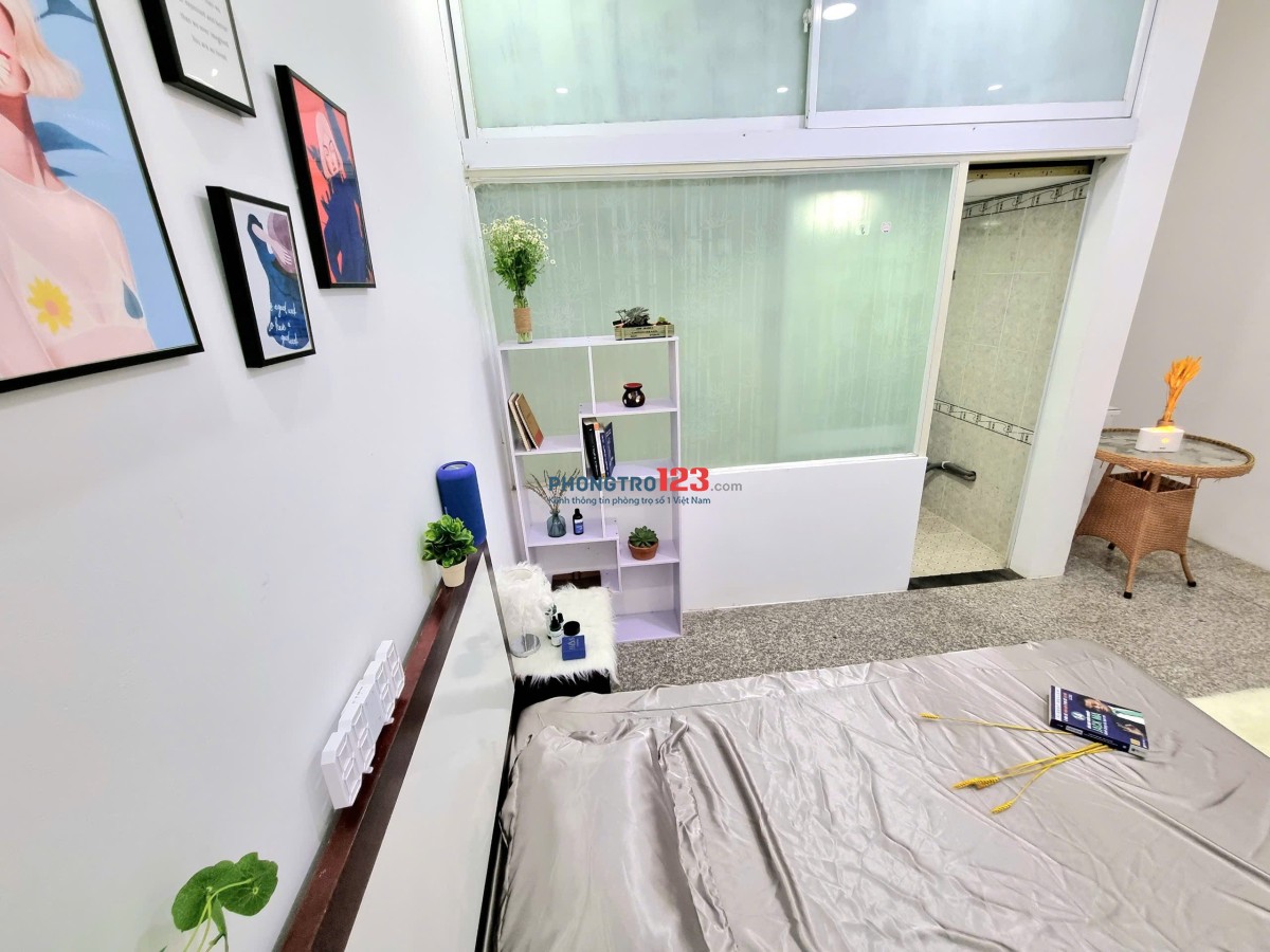 Studio full nt trung tâm quận 7 gần lotte, tdtu, ufm, nttu, rmit tiện qua quận 4, quận 1