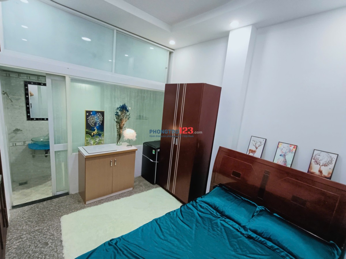 Studio full nt trung tâm quận 7 gần lotte, tdtu, ufm, nttu, rmit tiện qua quận 4, quận 1