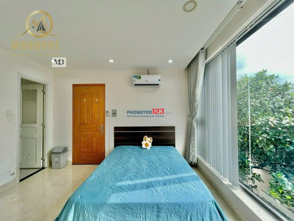 CHO THUÊ PHÒNG TRỌ FULL NỘI THẤT – CỬA SỔ Quận 1 gần Công viên Lê Văn Tám, Vòng xoay Điện Biên Phủ
