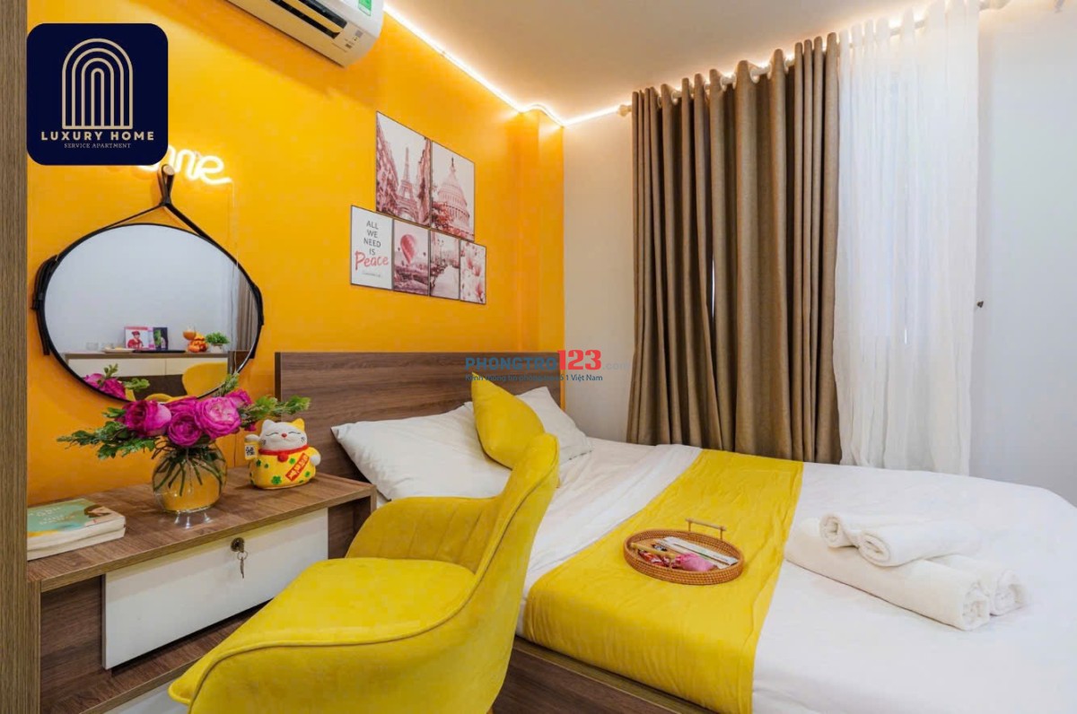 Cho thuê căn STUDIO FULL NT ban công gần RMIT, TDTU, Nguyễn Thị Thập, Chợ Tân Mỹ, Bv Tâm Anh