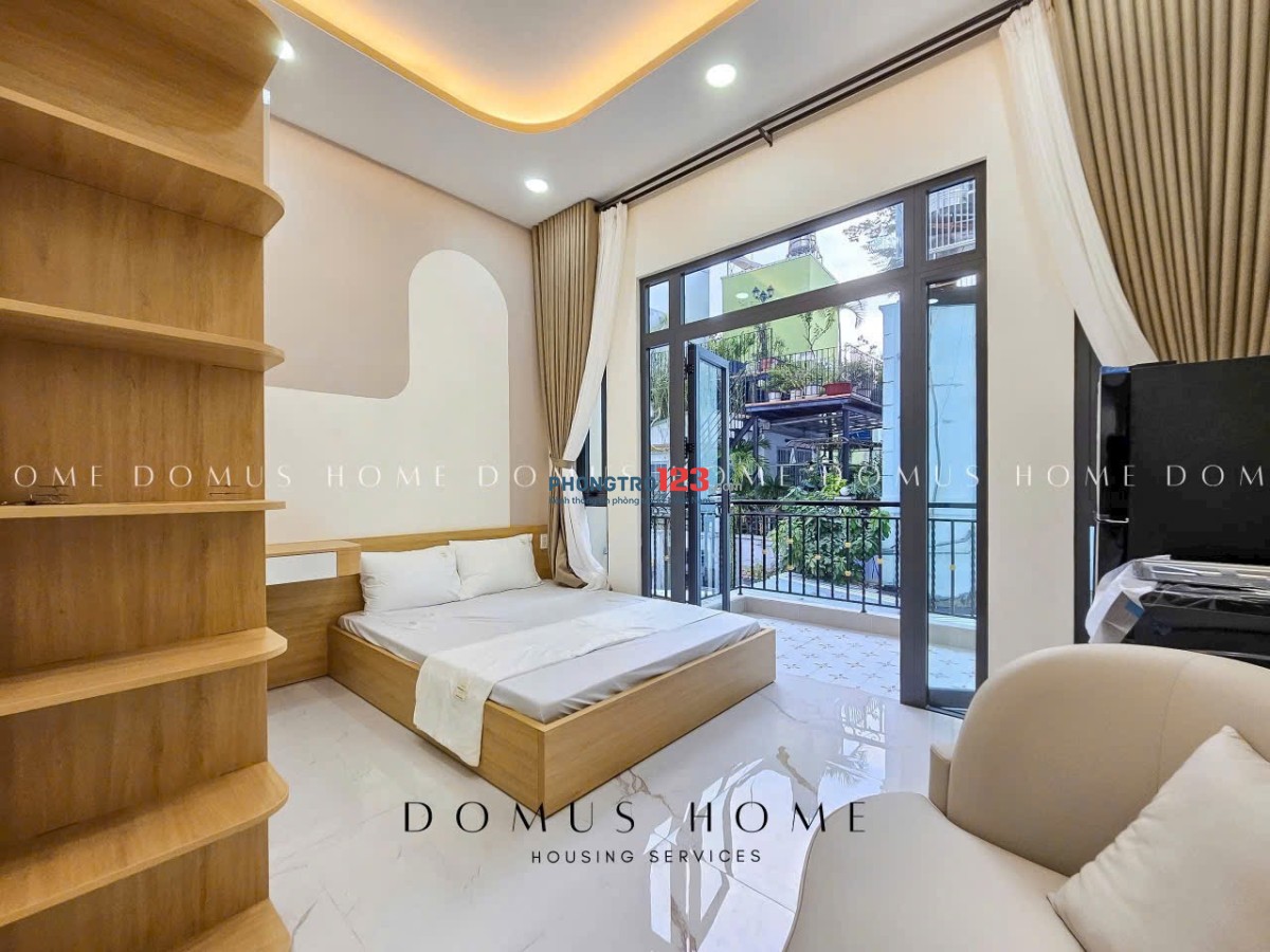 Cho thuê căn STUDIO FULL NT ban công gần RMIT, TDTU, Nguyễn Thị Thập, Chợ Tân Mỹ, Bv Tâm Anh