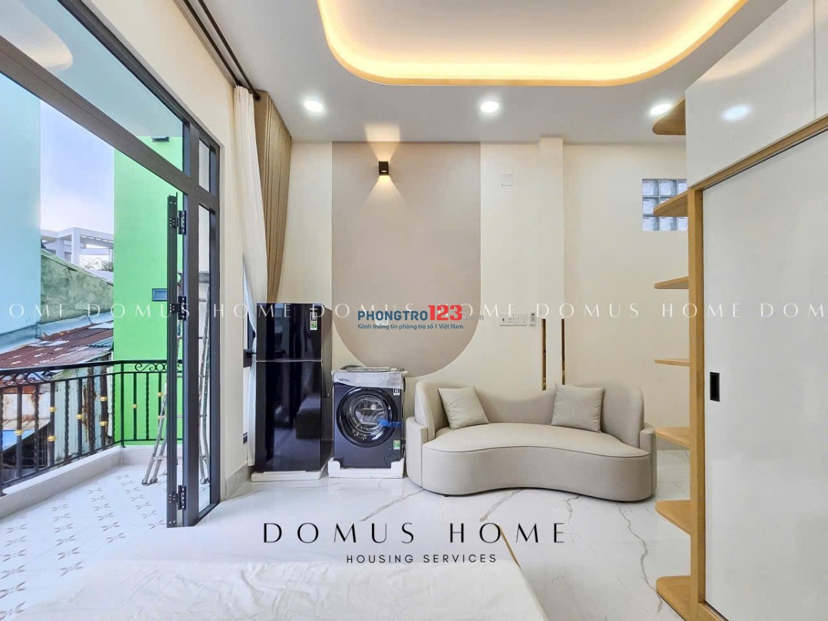 Cho thuê căn STUDIO FULL NT ban công gần RMIT, TDTU, Nguyễn Thị Thập, Chợ Tân Mỹ, Bv Tâm Anh