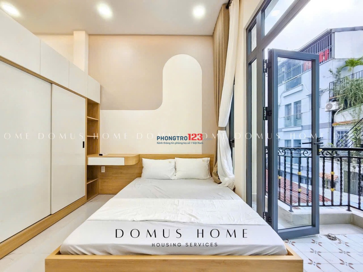 Cho thuê căn STUDIO FULL NT ban công gần RMIT, TDTU, Nguyễn Thị Thập, Chợ Tân Mỹ, Bv Tâm Anh