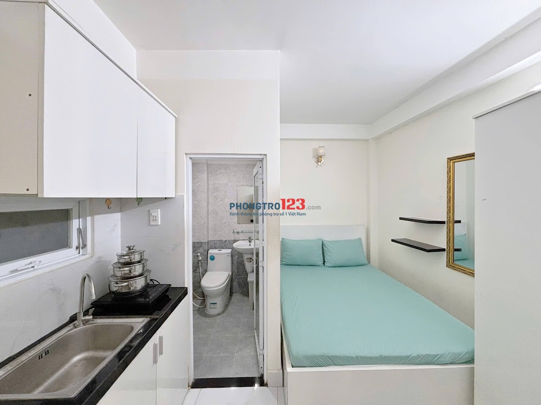 Studio xinh xắn full tiện nghi tại Lê Văn Sỹ-cạnh CoopMart Nhiêu Lộc
