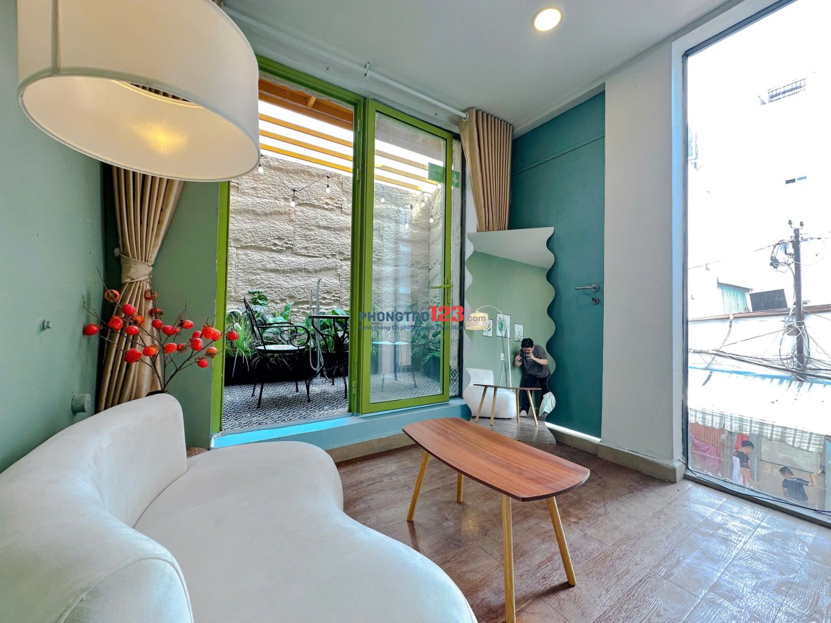 phòng giá rẻ quận 3 mới 100%, thoáng mát sạch sẽ đầy đủ tiện nghi