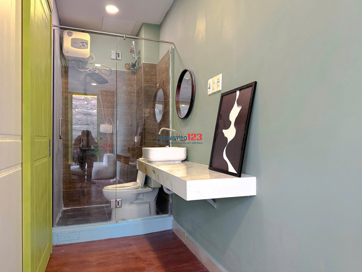 phòng giá rẻ quận 3 mới 100%, thoáng mát sạch sẽ đầy đủ tiện nghi