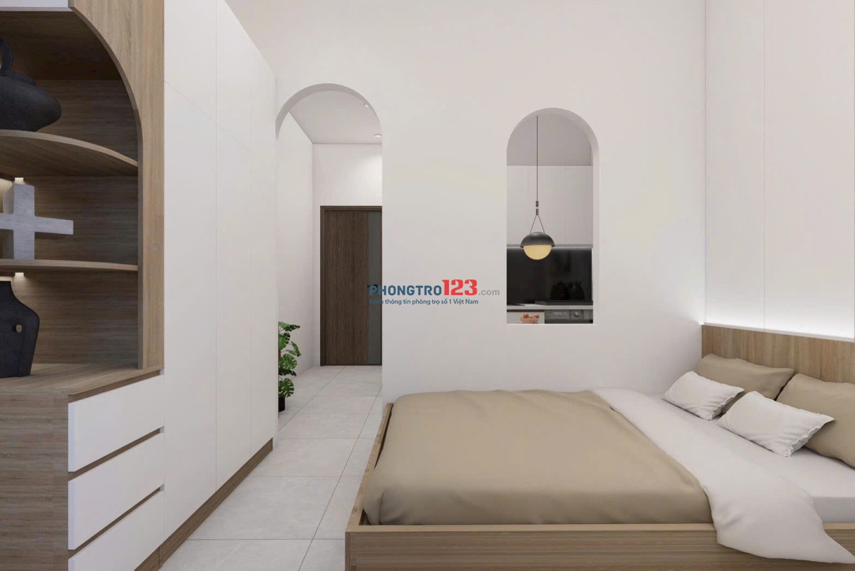 PHÒNG TRỌ 32m² – FULL NỘI THẤT – BAN CÔNG THOÁNG