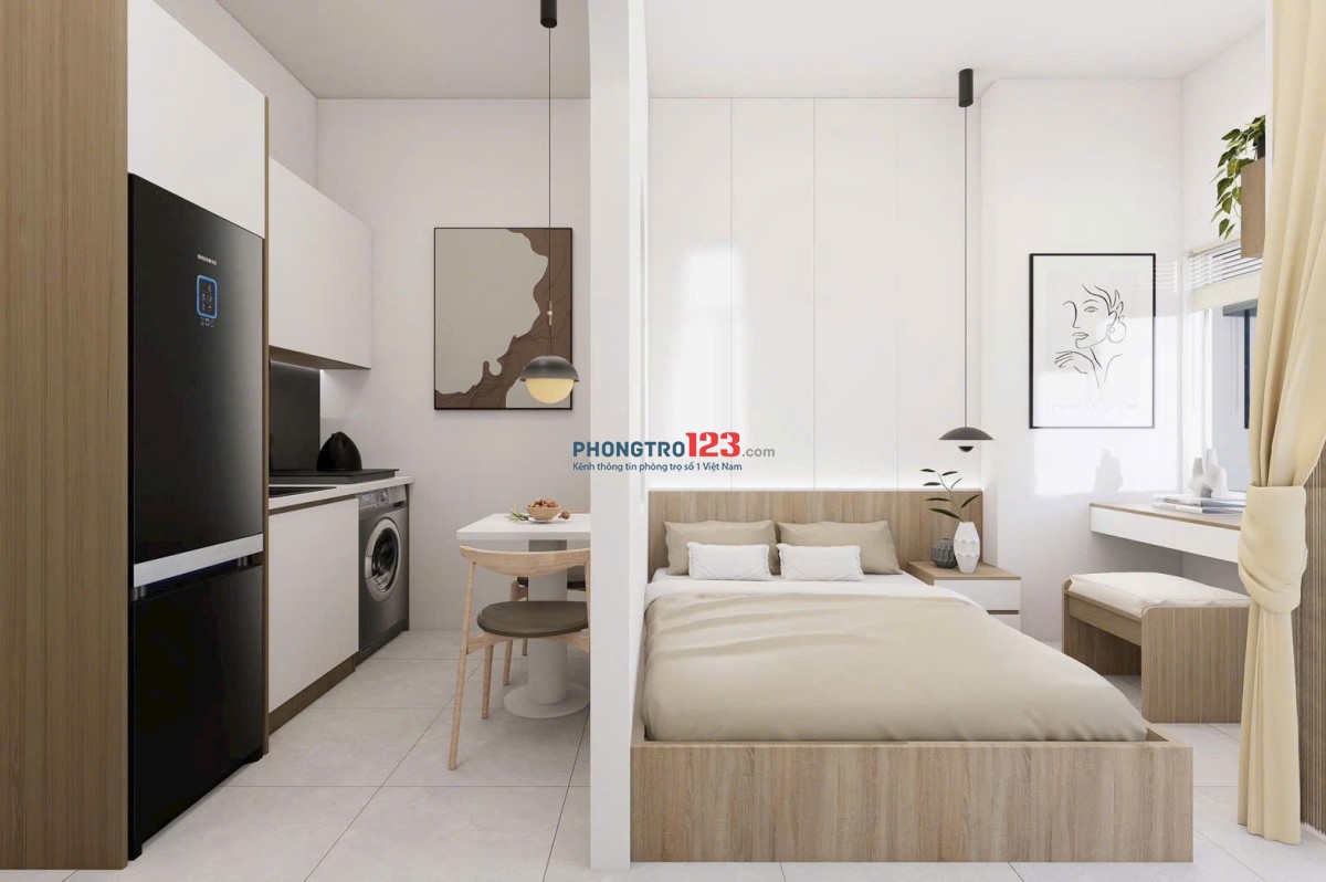 PHÒNG TRỌ 32m² – FULL NỘI THẤT – BAN CÔNG THOÁNG