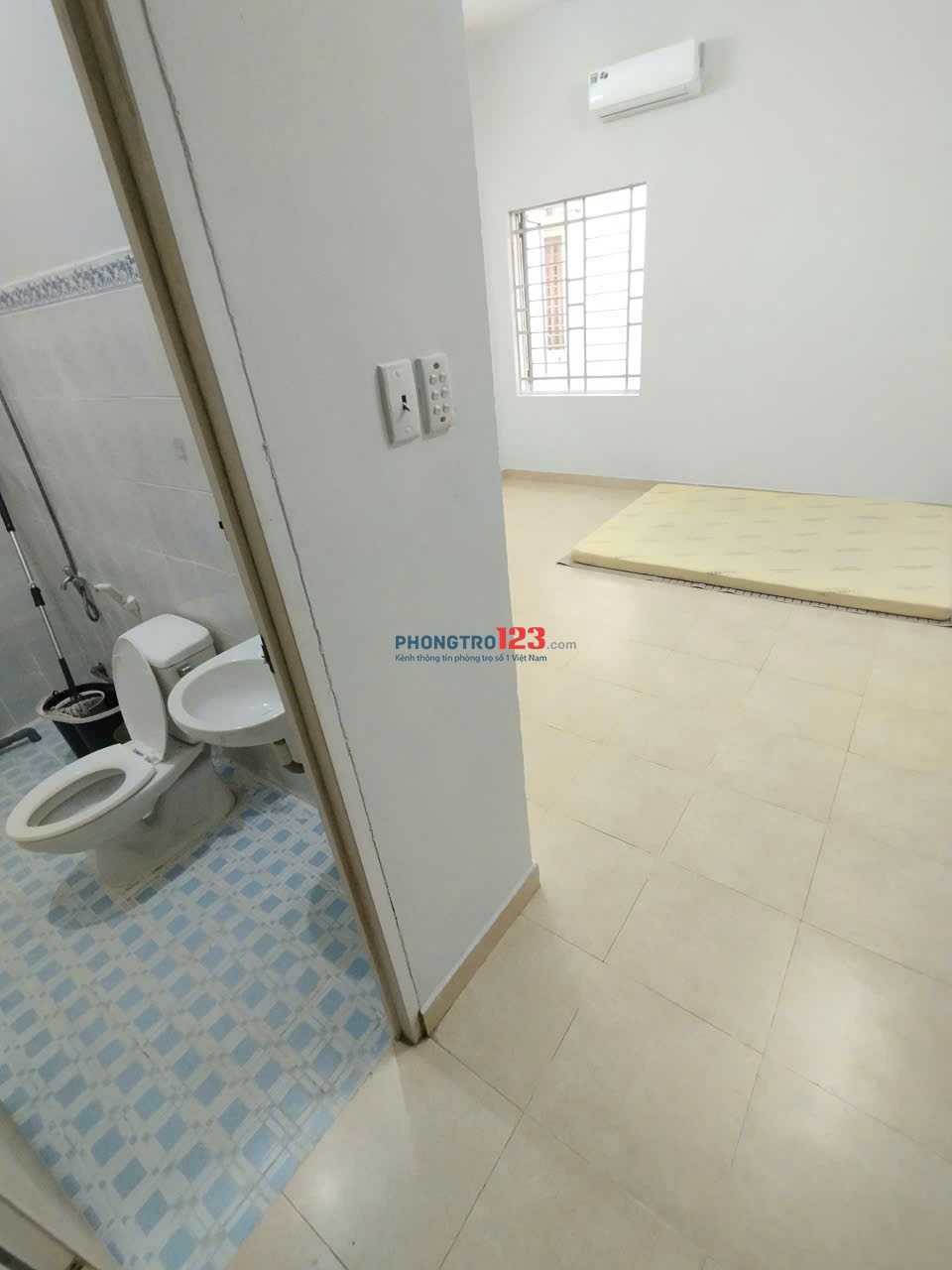 Phòng máy lạnh 25m2 đường Tạ Quang Bửu P4 Q8