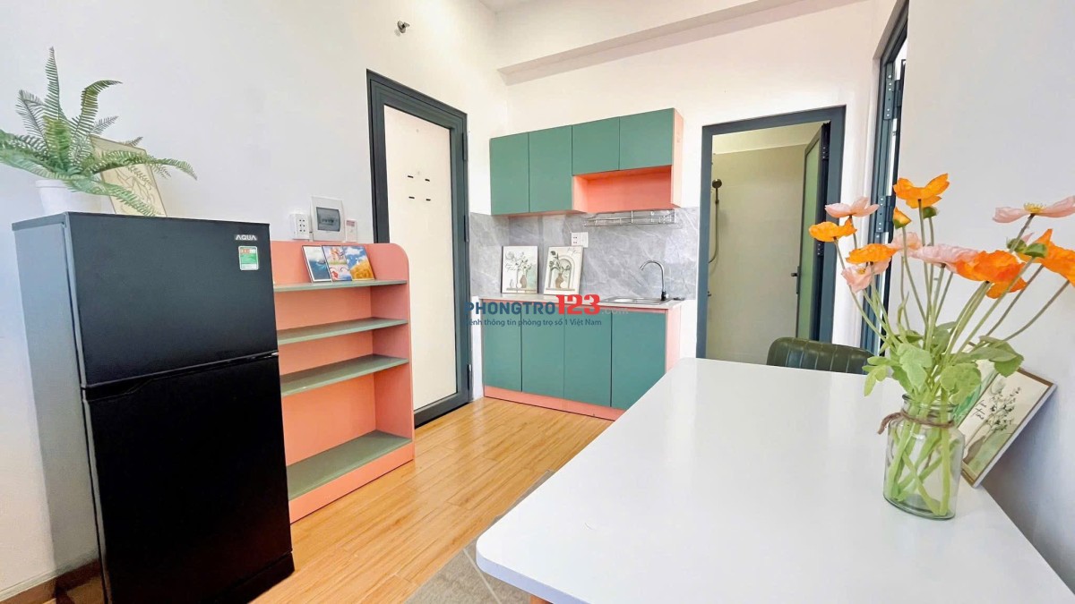 Cho Thuê căn Studio Tại trung tâm quận 7 Cách lotte vài phút đi xe và gần các trường TDTU, RMIT,NTTU