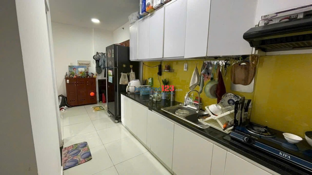 6tr7/tháng, Căn hộ Phúc Yên, 55m2, 1PN, 1WC, Nội thất mới, Ở liền.