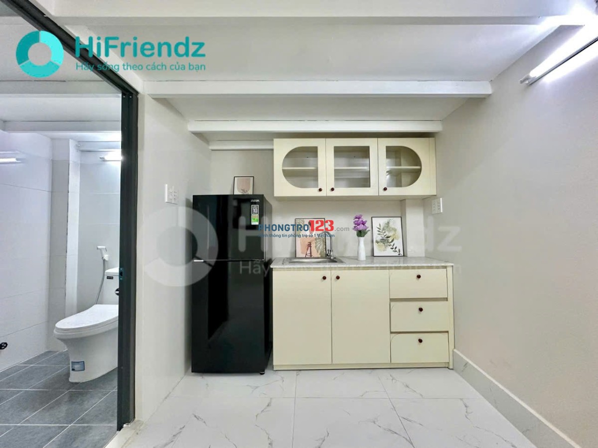 Phòng trọ Cực rộng 35m2 ở 3 - 4 người. Full nội thất gác cao 2m. Gần ĐẢO Kim cương