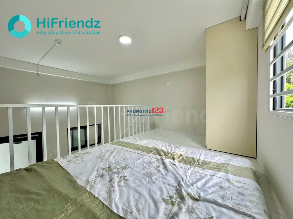 Phòng trọ Cực rộng 35m2 ở 3 - 4 người. Full nội thất gác cao 2m. Gần ĐẢO Kim cương