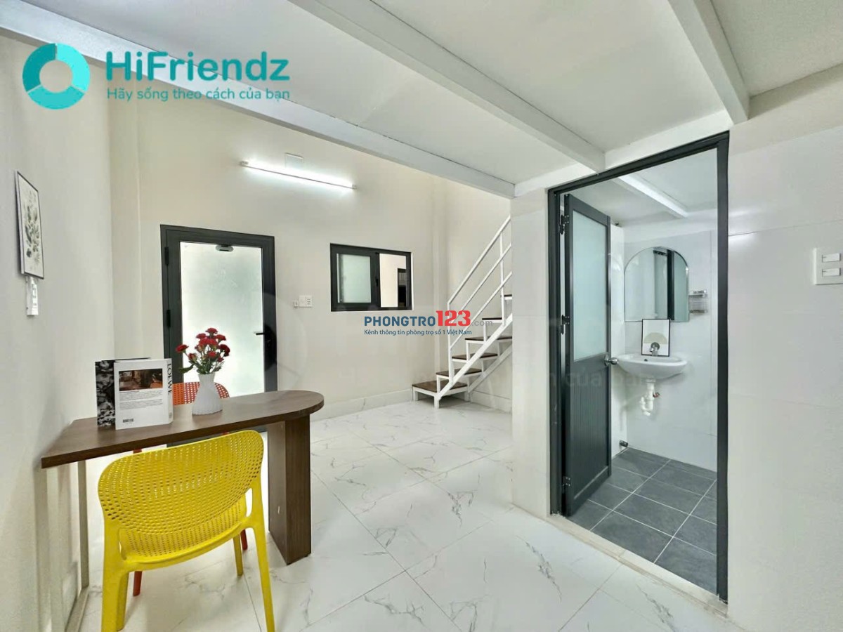 Phòng trọ Cực rộng 35m2 ở 3 - 4 người. Full nội thất gác cao 2m. Gần ĐẢO Kim cương