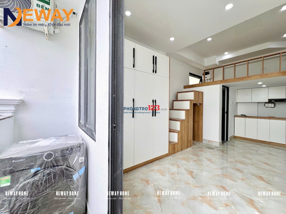 CHO THUÊ CĂN HỘ DUPLEX CÓ BAN CÔNG SIÊU THOÁNG – TÂN BÌNH – GẦN SÂN BAY TÂN SƠN NHẤT