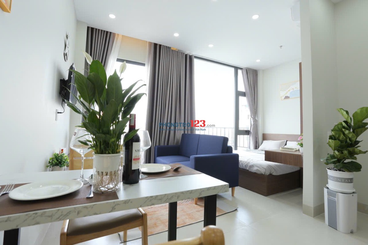 CHO THUÊ CHDV 35m2 FULL NỘI THẤT Ở ĐƯỜNG NGUYỄN VĂN ĐẬU Q. BÌNH THẠNH