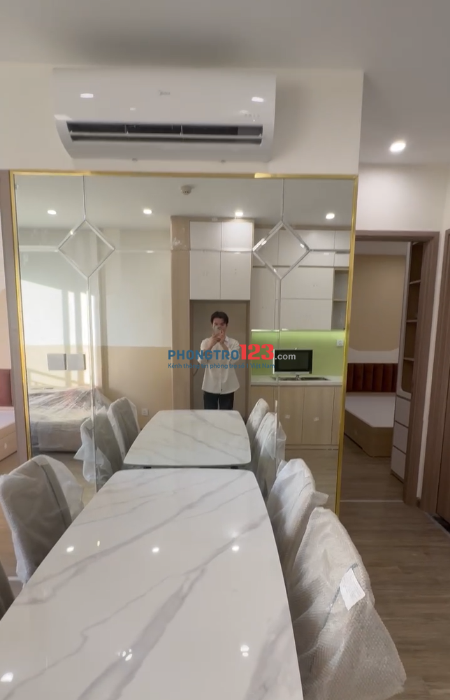 Cho thuê CH 2PN, 2WC tại The Sakura - Vinhomes Smart City, 14,5 triệu, 54m2