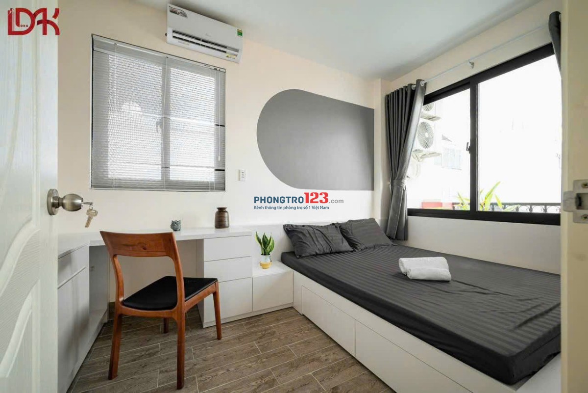 PHÒNG TRỌ STUDIO FULL NỘI THẤT 30m² – CỬA SỔ ĐÓN NẮNG – LÊ QUANG ĐỊNH, BÌNH THẠNH – GẦN ĐH VĂN LANG