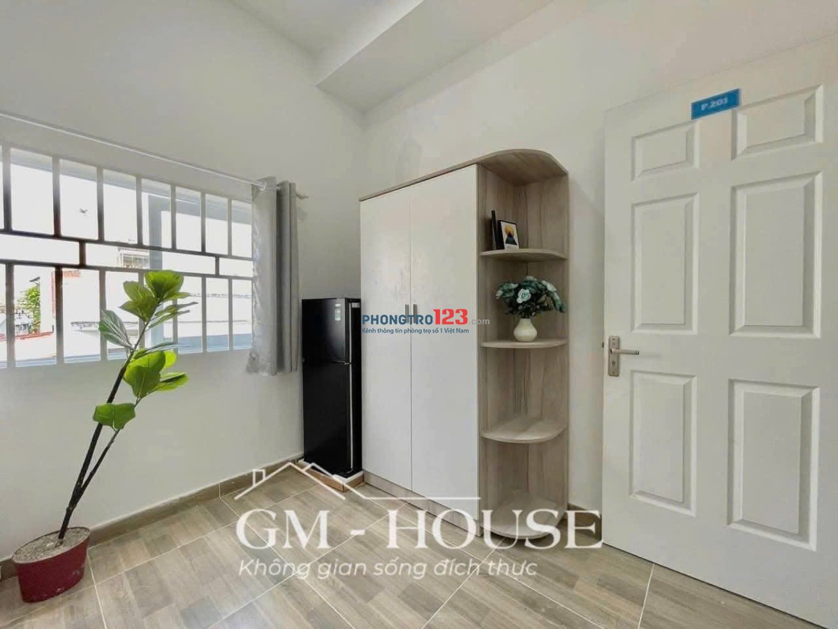 Cam kết như hình. Cho thuê phòng mới Cửa sổ lớn, Full nội thất gần chợ Bà Chiểu tiện đi Q1,Q3