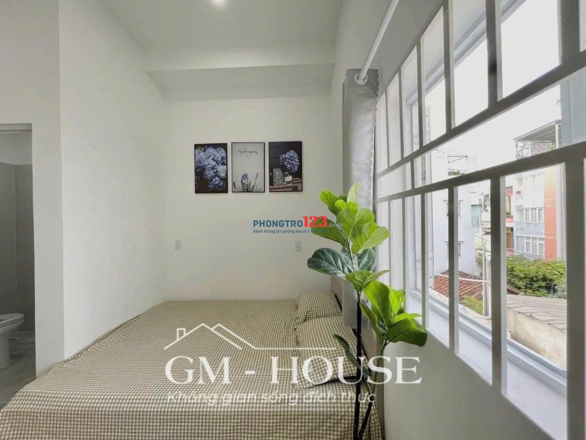 Cam kết như hình. Cho thuê phòng mới Cửa sổ lớn, Full nội thất gần chợ Bà Chiểu tiện đi Q1,Q3