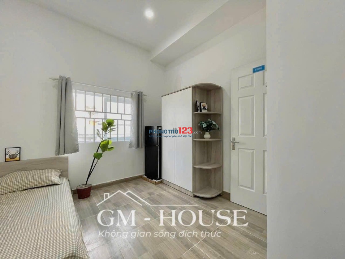 Cam kết như hình. Cho thuê phòng mới Cửa sổ lớn, Full nội thất gần chợ Bà Chiểu tiện đi Q1,Q3