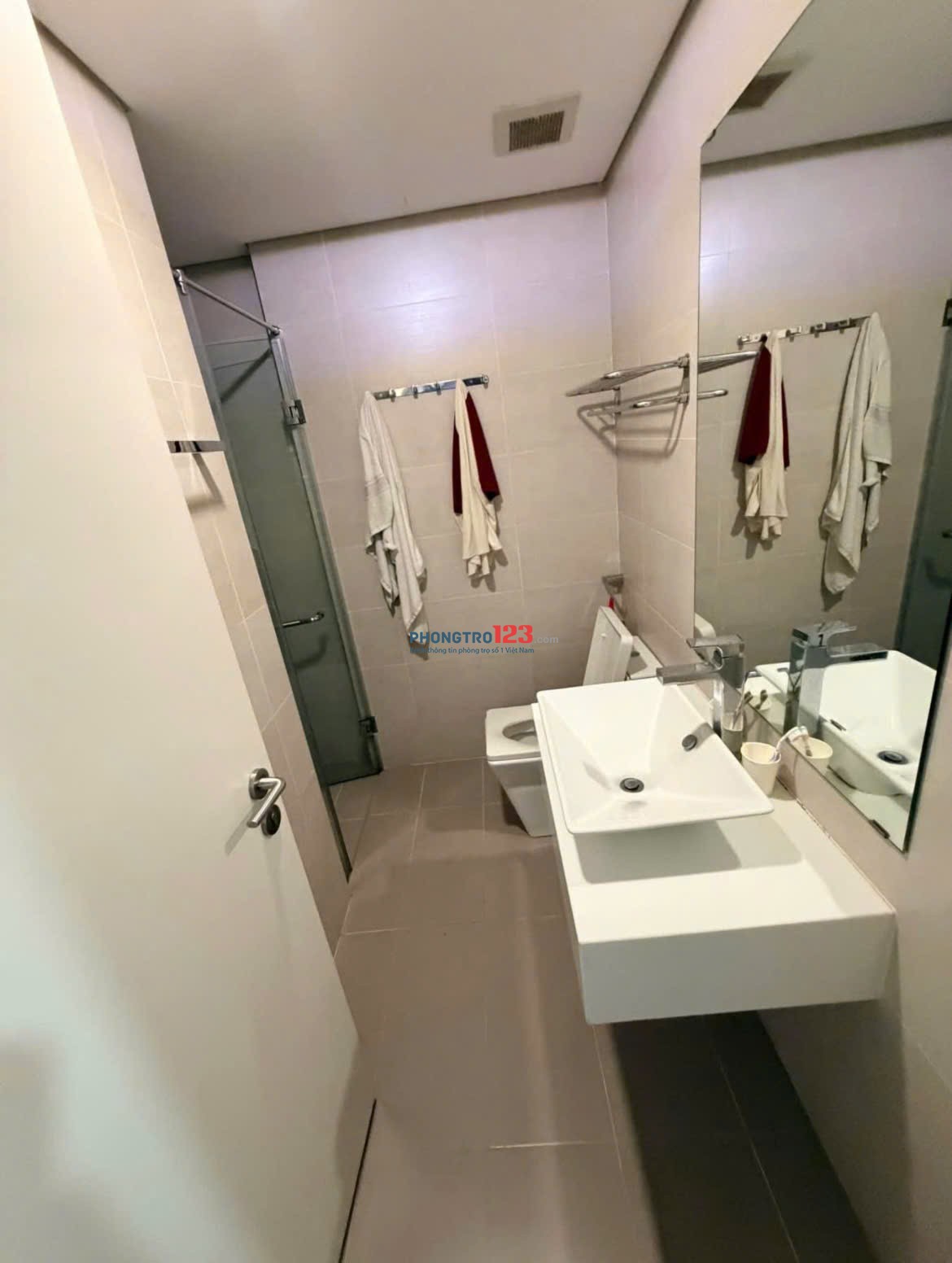 Chung cư Mới Ruby Garden, Nguyễn Sỹ Sách, TB, 9tr5/th, 90m2, 2PN, 2WC.