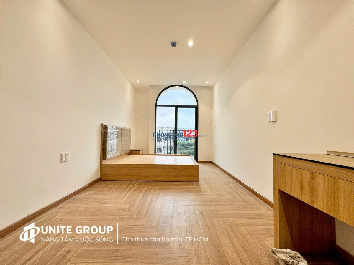 CHO THUÊ STUDIO TÁCH BẾP – BAN CÔNG RIÊNG – SÀN GỖ CAO CẤP – FULL NỘI THẤT