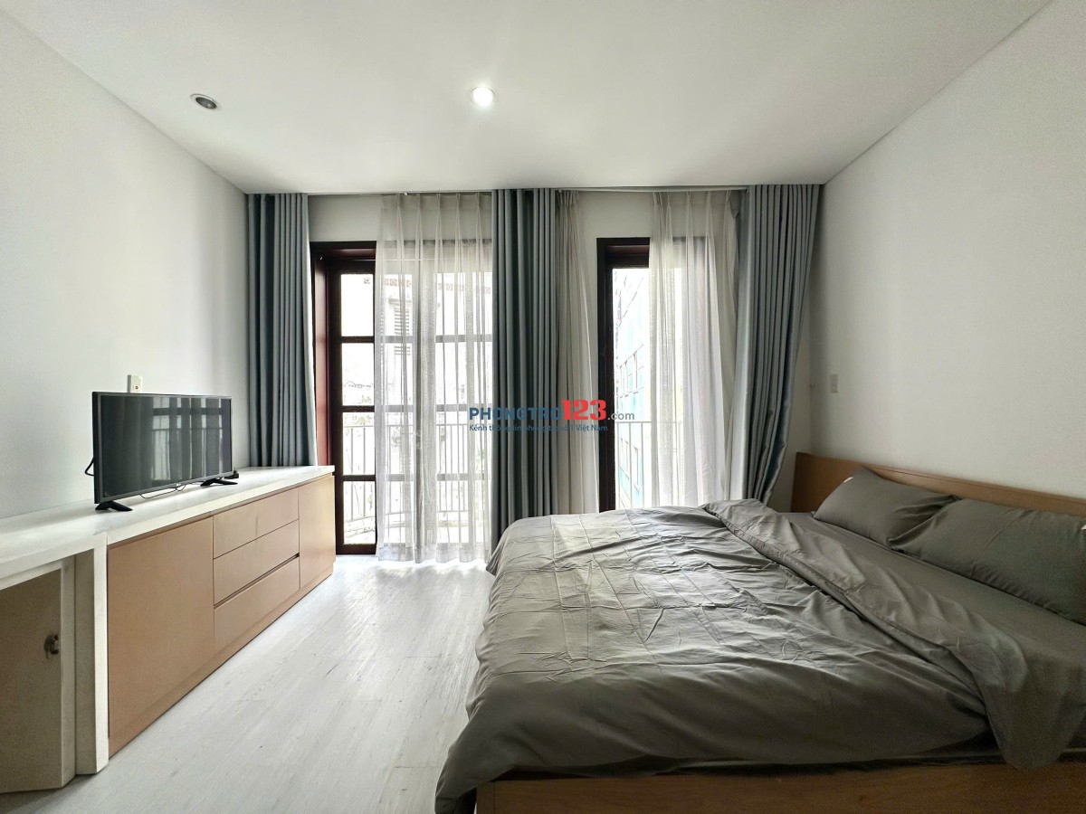 CHO THUÊ CĂN HỘ 1PN – FULL NỘI THẤT – BAN CÔNG THOÁNG MÁT– GẦN SÂN BAY, CÔNG VIÊN HOÀNG VĂN THỤ