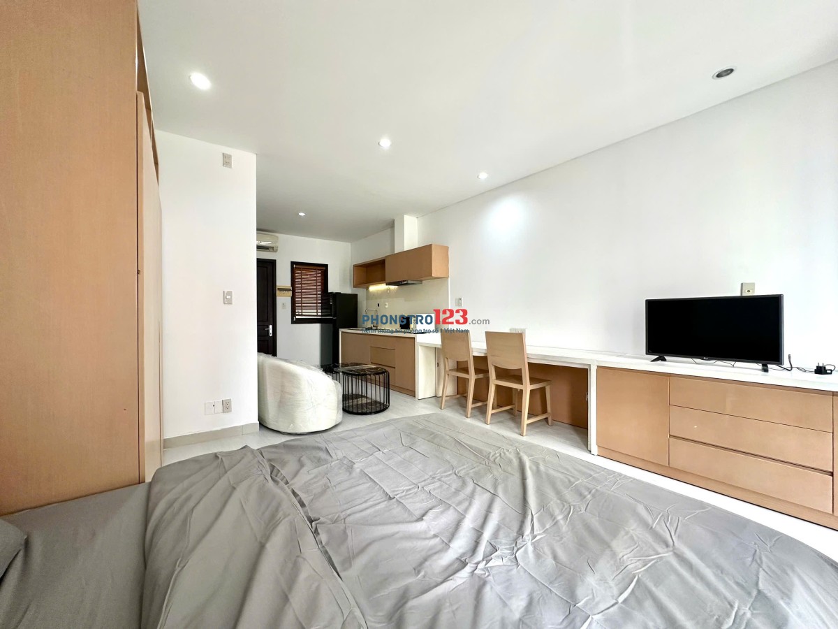 CHO THUÊ CĂN HỘ 1PN – FULL NỘI THẤT – BAN CÔNG THOÁNG MÁT– GẦN SÂN BAY, CÔNG VIÊN HOÀNG VĂN THỤ