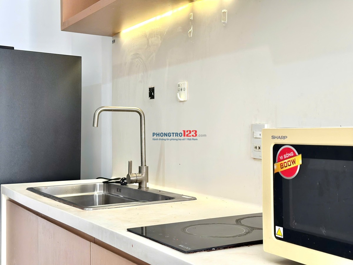 CHO THUÊ CĂN HỘ 1PN – FULL NỘI THẤT – BAN CÔNG THOÁNG MÁT– GẦN SÂN BAY, CÔNG VIÊN HOÀNG VĂN THỤ