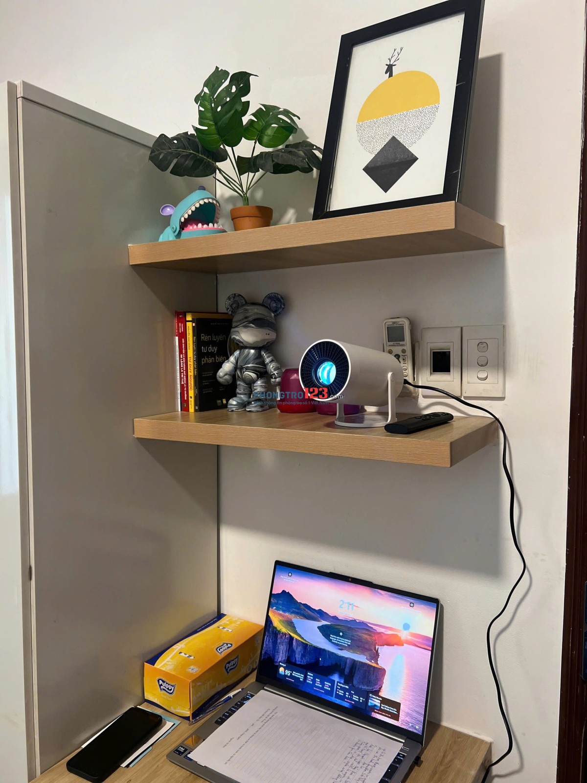  Cho Thuê Phòng Trọ Tân Bình Vintage - Máy Chiếu - Cửa Sổ Trời - Full Nội Thất Ngay Lotte Mart