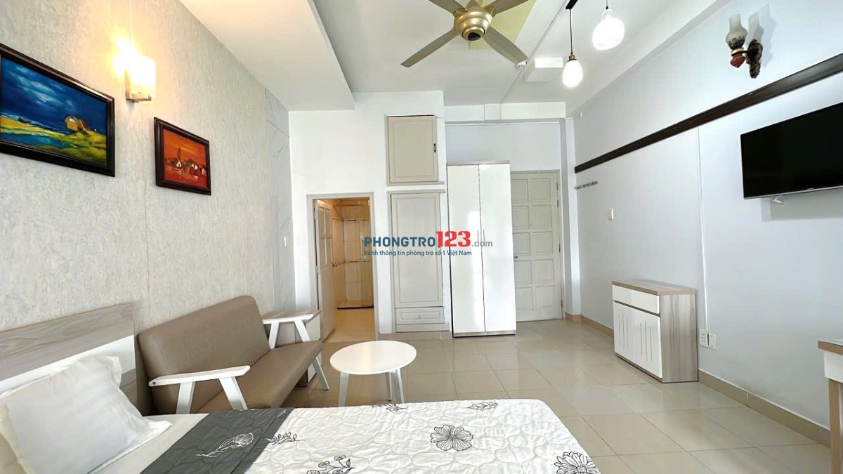 CĂN HỘ MỚI XÂY 1PN NGUYỄN VĂN TRỖI, FULL NỘI THẤT, BAN CÔNG, GẦN NGÃ TƯ PHÚ NHUẬN