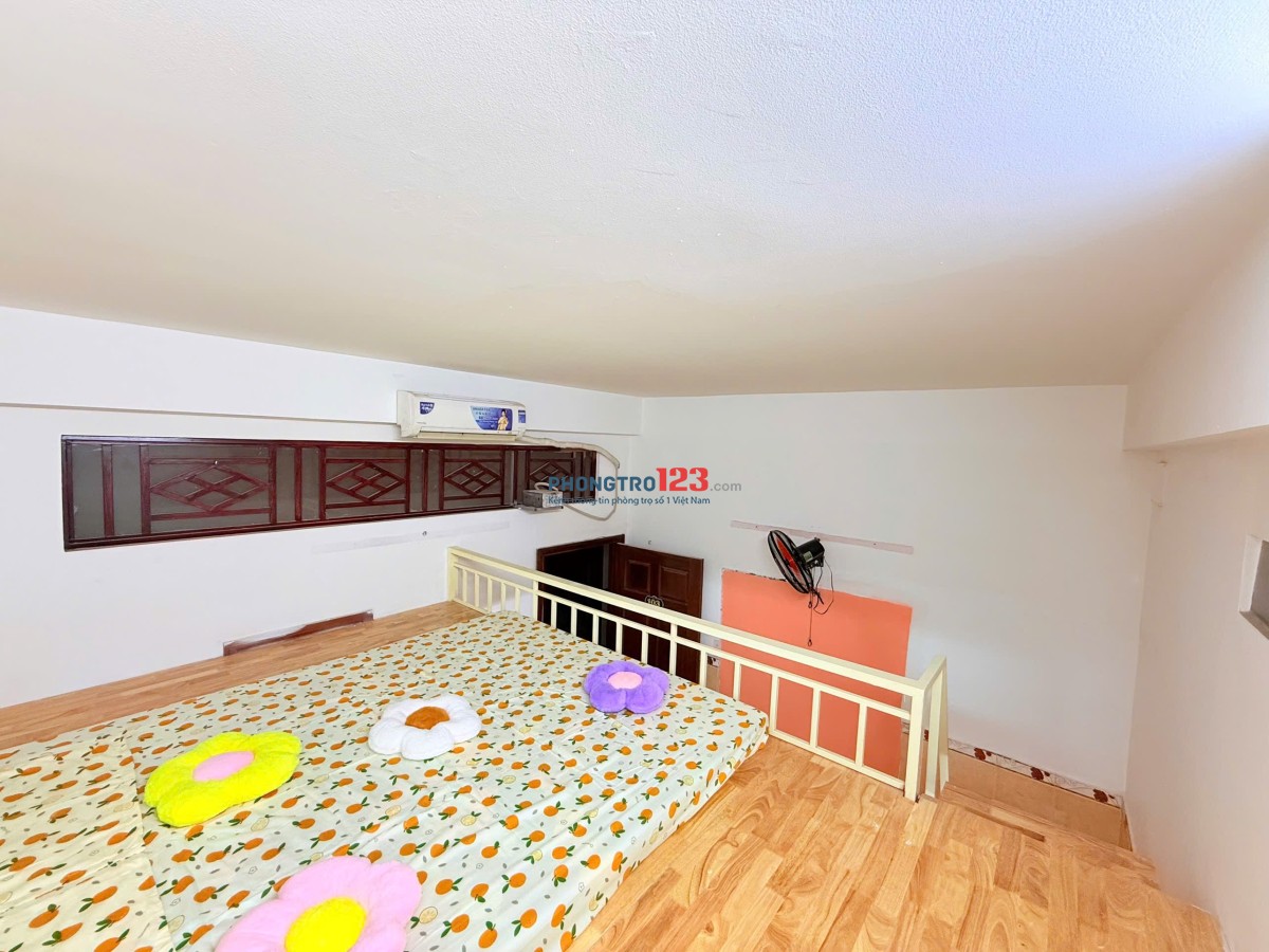 Cho thuê phòng duplex gác mới ở Cách Mạng Tháng 8 Q10 gần CV Lê Thị Riêng ĐH Huflit ĐH UEH ĐH BKU