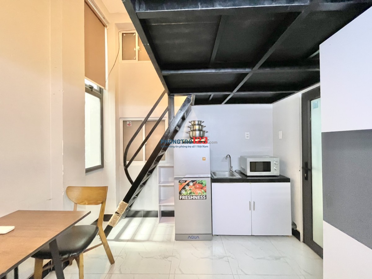 Phòng Gác Lửng Cao Cấp Vạn Kiếp - quận Bình Thạnh