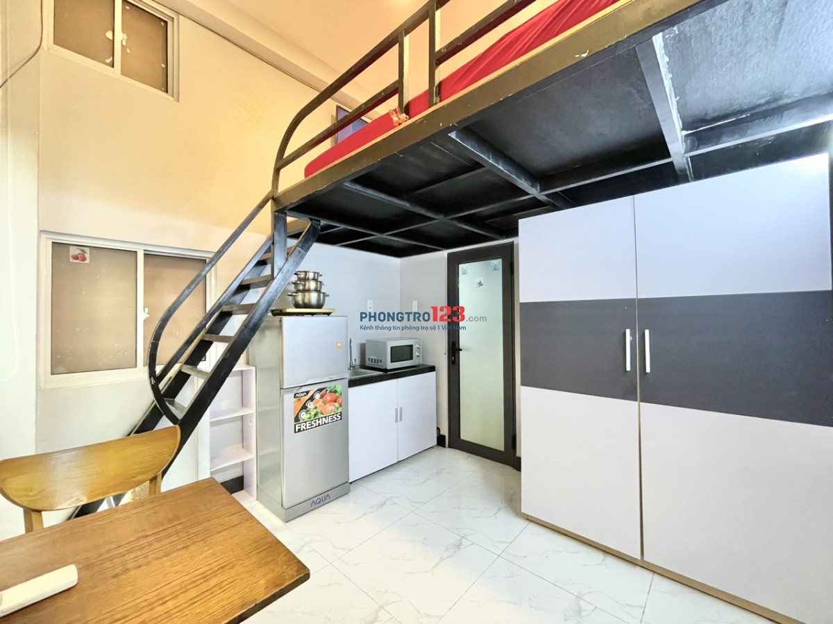 Phòng Gác Lửng Cao Cấp Vạn Kiếp - quận Bình Thạnh