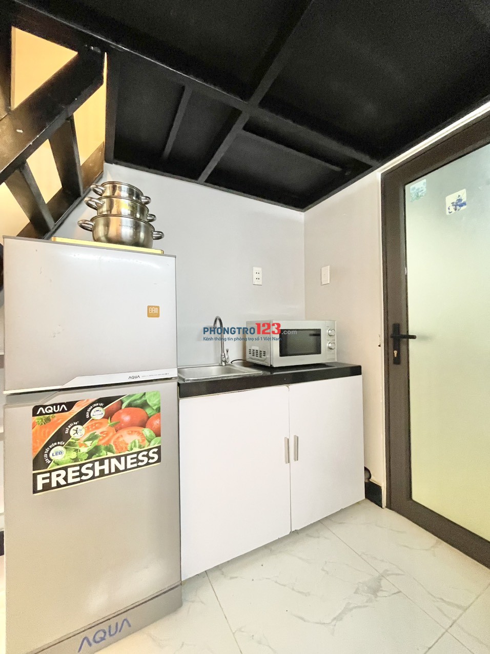 Phòng Gác Lửng Cao Cấp Vạn Kiếp - quận Bình Thạnh