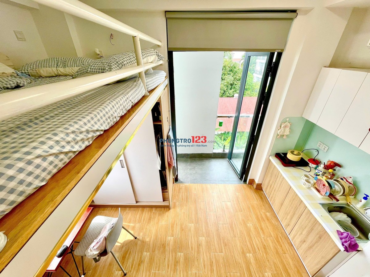 DUPLEX BAN CÔNG CAO CẤP. Tòa cao ốc 51/4 Đường Số 3, Trần Não