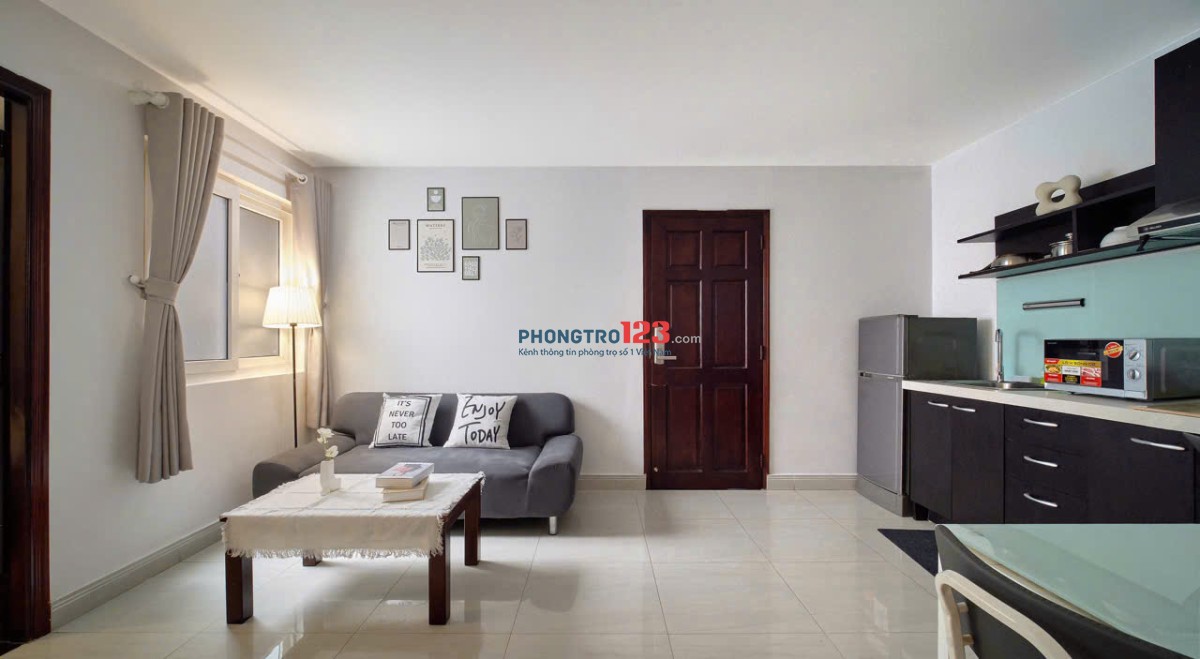 CHO THUÊ CĂN HỘ 1 PHÒNG NGỦ – FULL NỘI THẤT – GẦN SÂN BAY TÂN SƠN NHẤT 