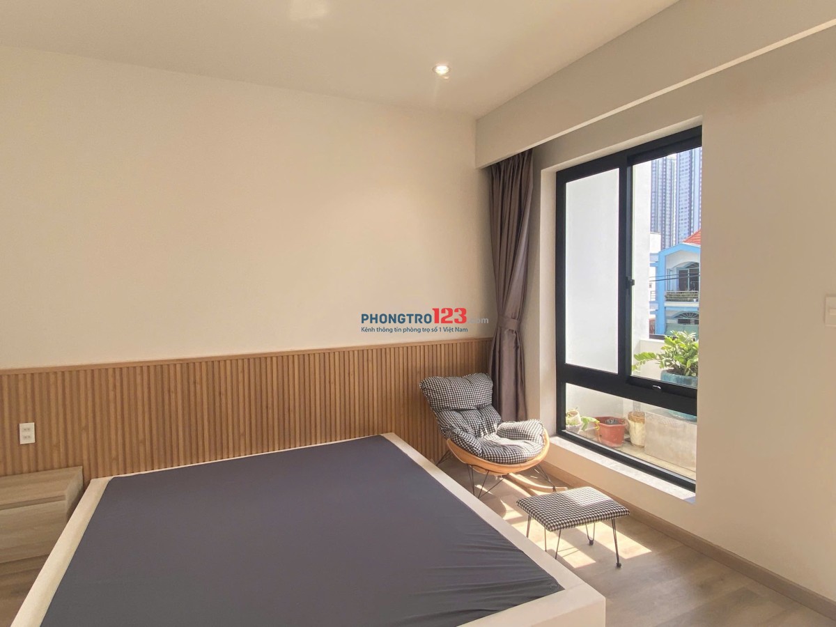 PHÒNG TRỌ BAN CÔNG LỚN FULL NỘI THẤT PHAN VĂN TRỊ BÌNH THẠNH ĐI BỘ TỚI ĐH VĂN LANG - LH: 0334998413